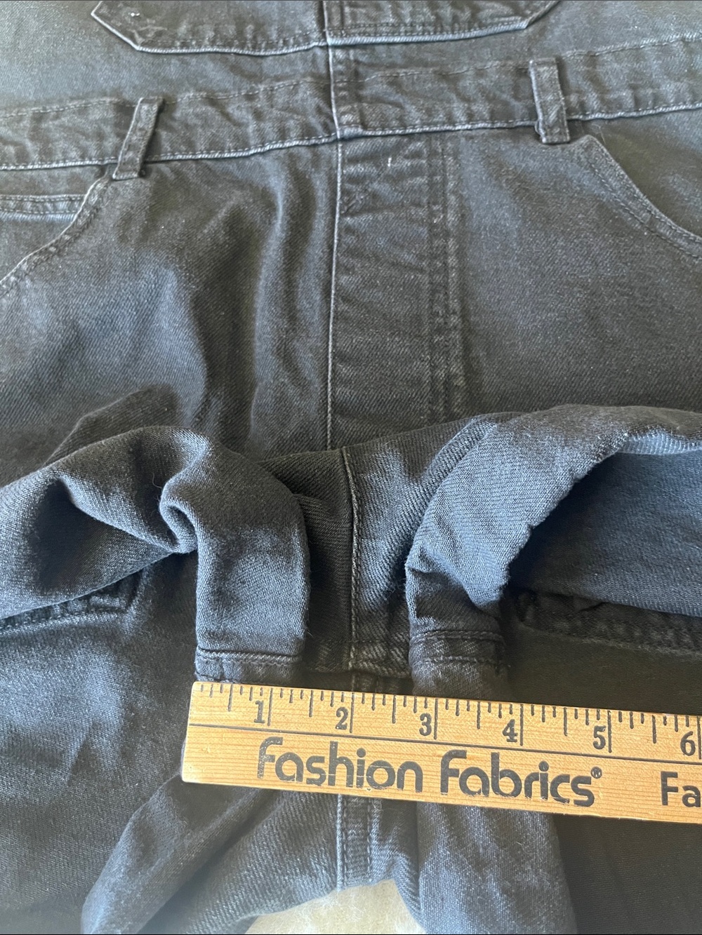 We The Free Ziggy Shortalls Black Denim Free People Short Overalls - Picture 9 of 15